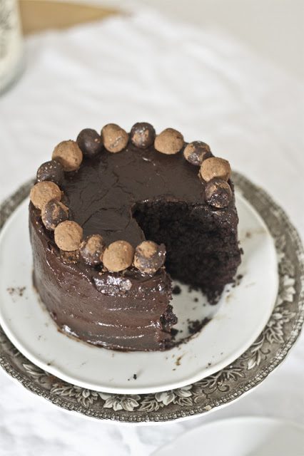 Black Bean Chocolate Cake Recipe - Stay at Home Sarah