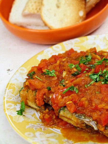 Fish In Tangy Sauce - Cooking Goals