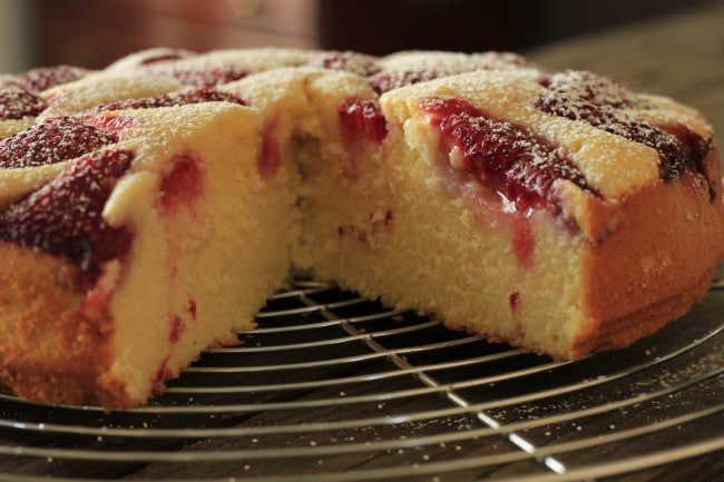 Strawberry Buttermilk Cake - Cooking Goals