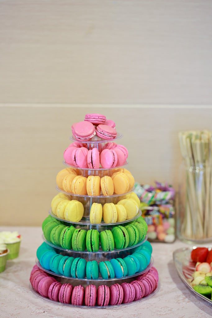 How To Construct A Macaron Tower - Cooking Goals